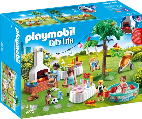 Produktbild Playmobil City Life Familie Und Sommergrill 9272
