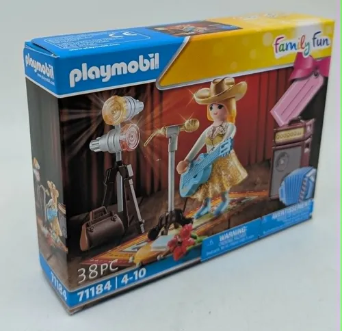 PLAYMOBIL 71184 Countrysängerin Family Fun Country Sängerin Cowgirl Musik NEU
