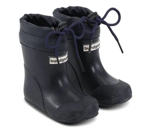 Bundgaard Gummistiefel Barfuss Cover Blau - Schuhgröße EUR 22 - Stiefel für Mädchen, mit bequemem Barfuß-Design für optimalen Tragekomfort und Schutz bei jedem Wetter.