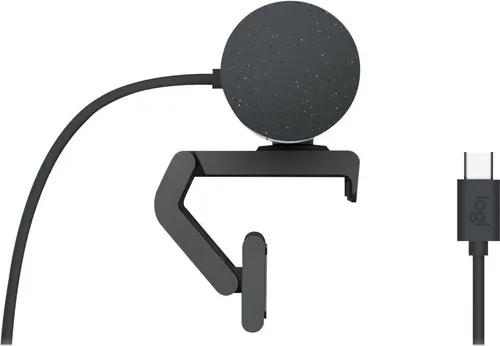 Logitech Brio 505 - GRAPHITE Webcam mit HDR und integrierter Abdeckblende für gestochen scharfe Bildqualität in 1080p und 720p