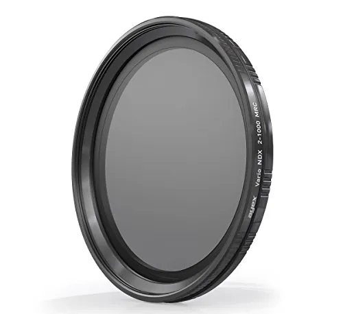ayex ND-Filter Graufilter variabel 72mm ND2 - ND1000 MRC Slim