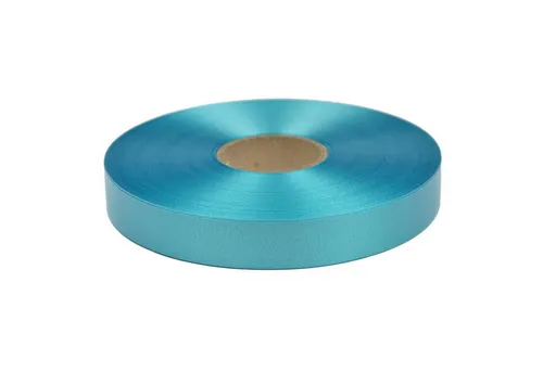 Star Geschenkband, Geschenkband Ringelband 19mm x 100m Rolle Türkis