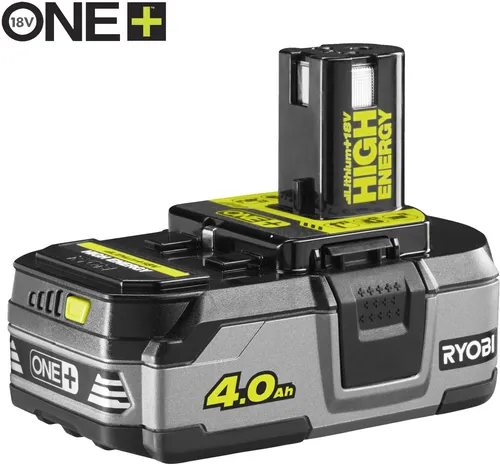 Ryobi ONE+ RB1840T 18V 4.0Ah Akku - Elektrowerkzeug-Akku mit 4.0Ah Kapazität, ideal für lange Einsatzzeiten und kompatibel mit Ryobi Geräten für maximale Flexibilität.
