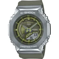 Casio GM-S2100-3AER G-Shock Unisex Uhr - Armbanduhren mit 20ATM Wasserdichtigkeit, sportlichem Design und vielseitigen Funktionen wie Timer, Weltzeit und Stoppfunktion – ideal für aktive Nutzer!
