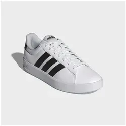 adidas Grand Court 3.0 Sneaker Weiß – Herren Schuhe - Stylischer Herren Sneaker von adidas in klassischem Weiß-Schwarz, ideal für den Alltag und vielseitig kombinierbar.