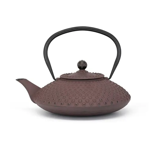 Bredemeijer Teekanne Xilin 1,25l Gusseisen aubergine in rot von Bredemeijer