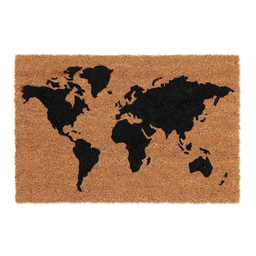 Fußmatte Abstreicher Außenmatte Fußabstreicher Haustürteppich Kokos 60 x 40 cm