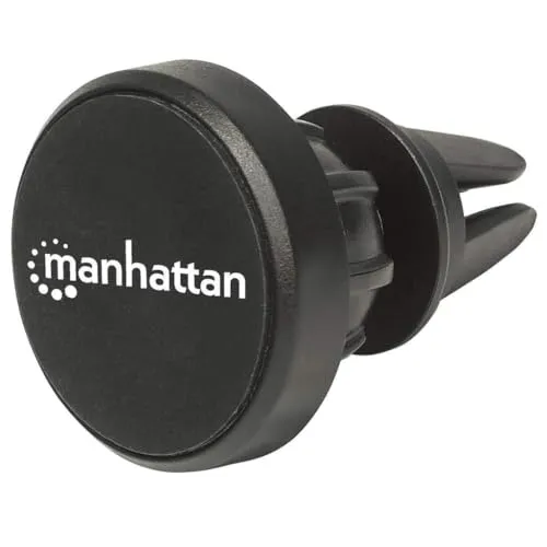 Manhattan 461504 Kfz-Halterung für Smartphone mit Magnetbefestigung rutschfest schwarz