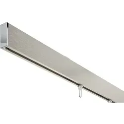 DécoProfi Schienensystem Gardinenstange eckig ABOVE 400 cm