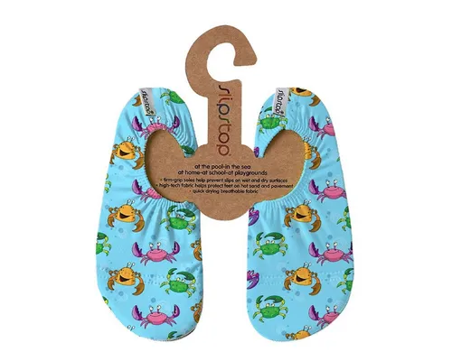 Slipstop Bubba Badeschuhe – Barfußgefühl für Kinder (EUR 27-29) - Hausschuhe & Badeschuhe für Kinder – rutschfest, flexibel und atmungsaktiv. Ideal für sicheres Spielen am Strand, im Schwimmbad oder zu Hause.