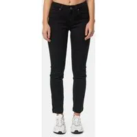 Tazzio Damen Straight Leg Stretch Jeanshose F110 (Schwarz, 36) - Stylische Damen Jeans in Straight Leg Passform mit Stretch für optimalen Tragekomfort. Ideal kombinierbar für jeden Anlass – Deine neue Lieblingsjeans!