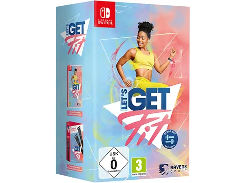 Let's Get Fit Bundle (Nintendo Switch) - Hochwertige, langlebige Materialien, flexible Gestaltung für ein abwechslungsreiches Fitness-Erlebnis