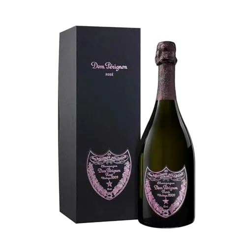 Dom Perignon Rose Vintage 2009 Champagner 0,75l in Geschenkbox - Exklusiver Vintage-Champagner mit 12,5% Vol, präsentiert in einer stilvollen Geschenkbox. Erleben Sie die exquisite Komplexität und die fesselnde Geschmacksvielfalt des Dom Pérignon Rosé für besondere Anlässe.