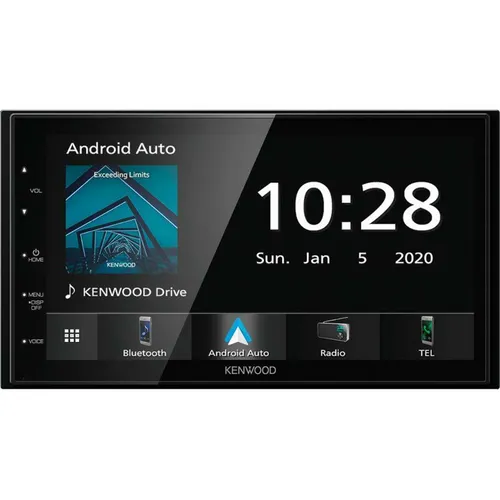 KENWOOD DMX-5020BTS Car-Multimedia-System - Navigiere sicher mit dem KENWOOD DMX-5020BTS! Apple Carplay und Bluetooth für müheloses Streaming und Freisprechen sorgen für maximale Sicherheit und Komfort im Auto.