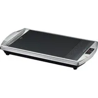 Rommelsbacher CG 2308 TC Ceran-Grill - Edelstahl-Gehäuse mit Touch Control, präziser Temperaturüberwachung und praktischer Fett-Auffangrinne