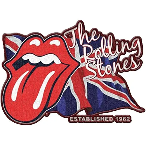 Rolling Stones Lick The Flag Eisen auf / nähen auf Tuch Patch (ro)