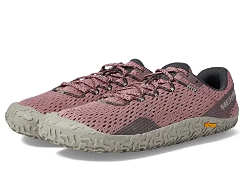 Merrell Damen Vapor Glove 6 Sneaker - Nachhaltiger Laufschuh, Burlwood, 38.5 EU - Laufschuhe mit 100% recyceltem Mesh-Obermaterial und Vibram EcoStep-Außensohle für besten Halt auf allen Untergründen.