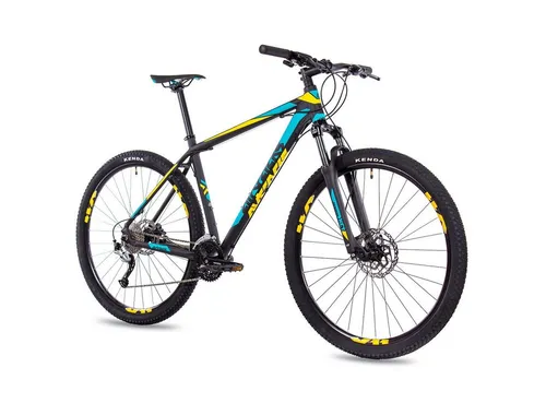 Airtracks Mountainbike Herren MTB 29 Zoll - Hardtail Fahrrad MB.2930 mit 27 Gängen - Fahrrad für Erwachsene, 29 Zoll Laufräder, hochwertige Shimano Alivio Kettenschaltung für optimale Fahrperformance und Komfort auf Trails.