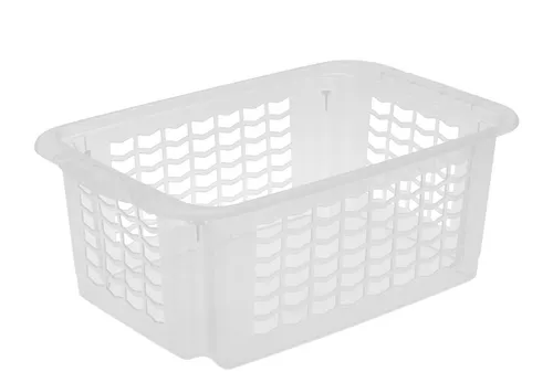 keeeper Dreh-/Stapelkorb M (B)250 x (T)400 x (H)150 mm natur transparent