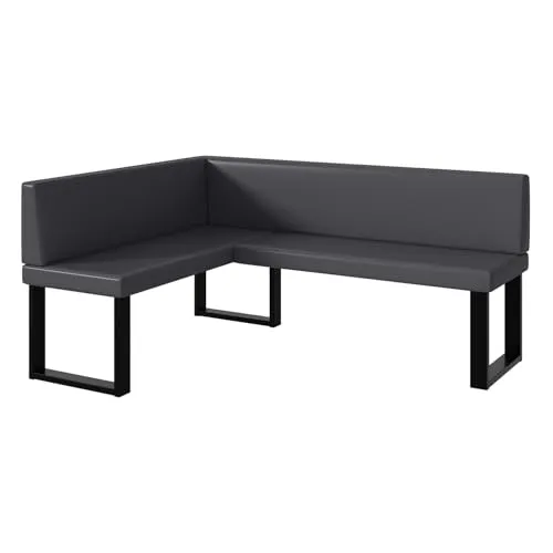 MEBLINI Eckbank für Esszimmer in grau von MEBLINI