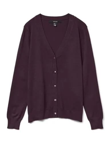 VERO MODA Vmsilje Ls V-Neck Cardigan Ga Noos