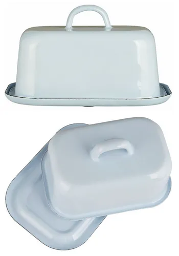 Ib Laursen Butterdose in blau von Ib Laursens