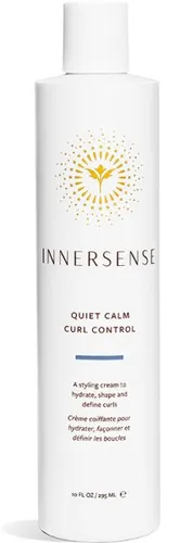 Innersense Quiet Calm Curl Control 295ml - Haarstyling-Creme für definierte Locken - Haarstyling-Produkte, die Locken definieren und Frizz eliminieren. Angereichert mit organischer Sheabutter und Honigextrakt für weiche, hydratisierte Haare.