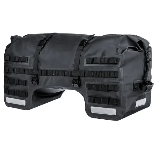 SCHNORR TB70 Wasserresistente Motorrad Hecktasche 70L - Reisetaschen, wasserfest und ideal für lange Motorradtouren, bietet reichlich Stauraum für Ihr Gepäck.