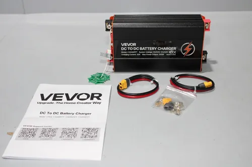 VEVOR DC-DC Batterieladegerät mit MPPT 350 W 30 A – Effizienter Ladebooster für Solarpanel und Lichtmaschine
