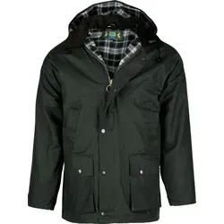 ROMNEYS Wachsjacke Country, wind- und wasserfest, oliv, XL - Olive - XL