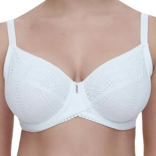 Chantelle Easy Feel Easy Support Bügel-BH 85F Weiß - Eleganter Bügel-BH mit weicher Spitze und sanftem Halt. Ideal für den täglichen Komfort und stilvolle Akzente.