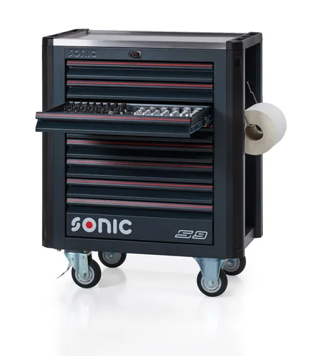 Sonic Werkstattwagen NEXT S9 gefüllt 527-tlg.