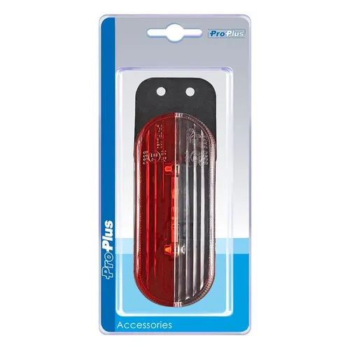 Umrissleuchte LED rot/weiß rechts im Blister #1
