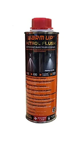 WARM UP Petrol Flush PF300 Pulitore Detergente Sistema di Iniezione Benzina Anti Inquinamento 300ml