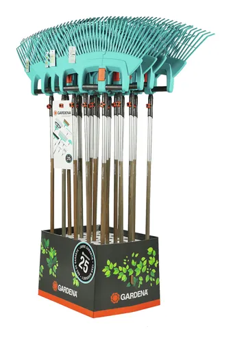 Produktbild Gardena Fächerbesen XXL vario+ mit Stiel