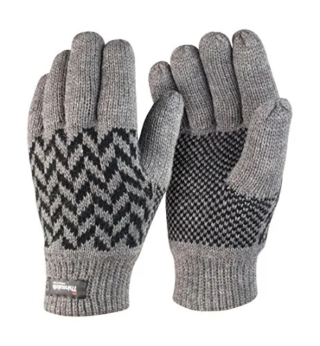 Result Ergebnis R365 X Muster Handschuhe Small/Medium grau/schwarz