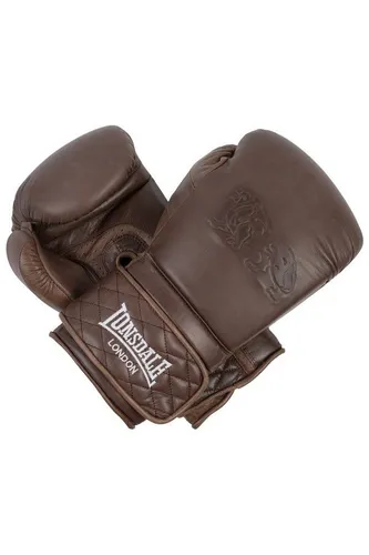 Lonsdale Unisex-Adult Vintage Spar Gloves 14 oz EU - Boxhandschuhe in Vintage Braun, ideal für Training und Wettkampf, bieten optimalen Schutz und Komfort.
