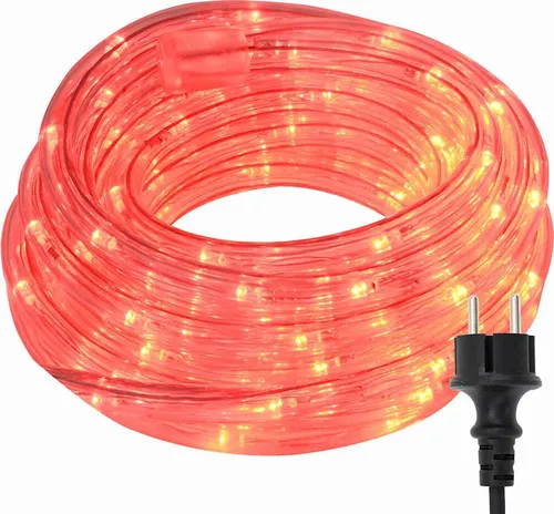 vidaXL Lichtseil mit 1200 LEDs Rot 50 m in rot von vidaXL