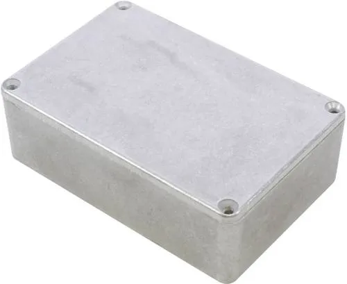 Hammond Electronics 1590B3 Universal-Gehäuse 116 x 77 x 38 Aluminium Druckguss Natur 1St.