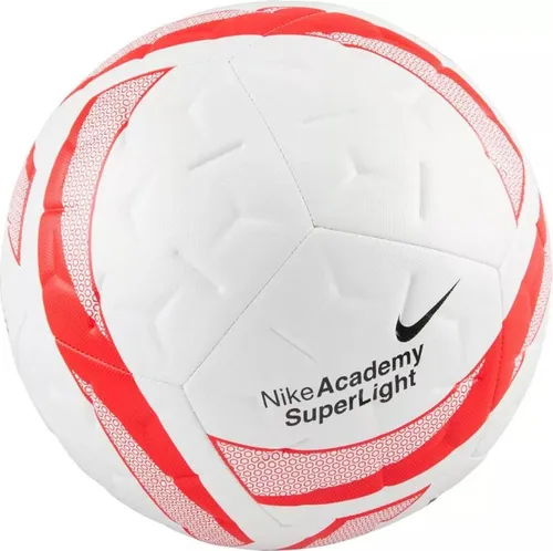 Nike Unisex Academy Superlight Tm- Fa25 Fußball, Weiß/Leuchtend Rot/Schwarz, Größe 4 - Hochwertiger Fußball für Training und Freizeit, leicht und langlebig, ideal für alle Altersgruppen und Spielniveaus.