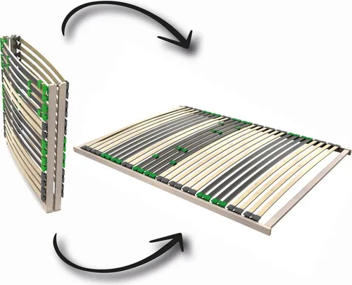 Lattenrost 120x200 FixSTAR – Stabil und Komfortabel - Der FixSTAR Lattenrost 120 x 200 cm bietet stabilen Halt und optimale Druckverteilung dank 28 elastischen Federleisten. Ideal für Einzel- und Doppelbetten, inklusive stufenloser Härteverstellung für individuellen Schlafkomfort.