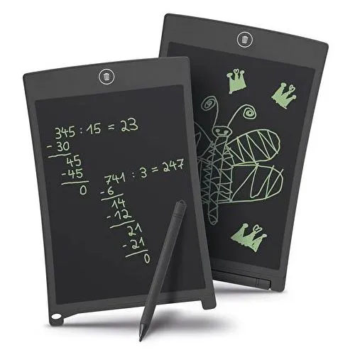 WEDO LCD-Schreibtafel schwarz 8,5 Zoll