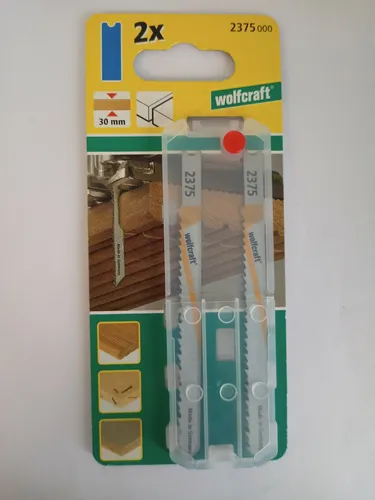 Wolfcraft Stichsägeblätter HCS U- Schaft Holz von wolfcraft