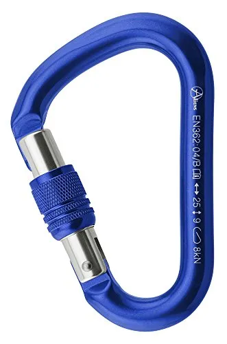 Aliens Alukarabiner D Trilock-Geschirr für Erwachsene, Unisex, Mehrfarbig (Mehrfarbig), Einheitsgröße