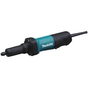 Makita GD0600 Geradschleifer 400 W - Handlicher Schleifer mit 63 mm Gehäusedurchmesser, ideal für Einhandbetrieb und staubgeschützte Anwendung