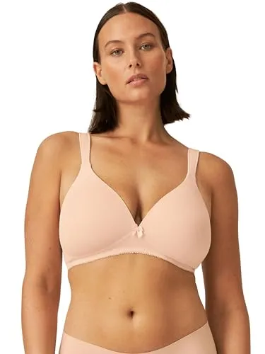 Naturana Soft-BH mit nahtlosen Schalen-Cups - Funktionsunterwäsche mit gepolsterten Entlastungsträgern für maximalen Tragekomfort, ideal für den Alltag.