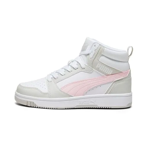 Puma Rebound V6 Mid Sneakers Kinder in beige von PUMA