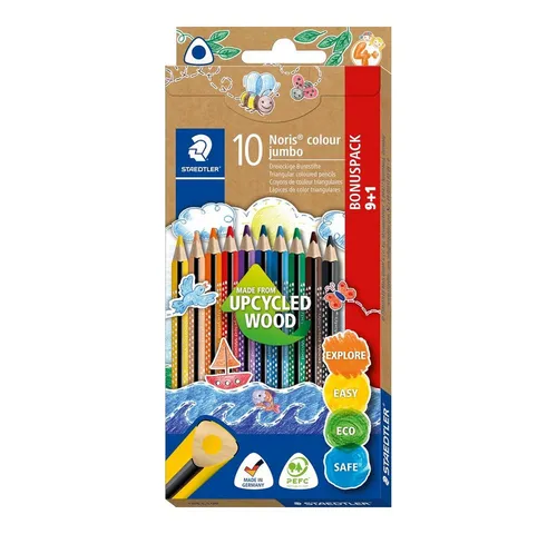 Stadt Land Honk® Wachsmalstift Noris Colour Jumbo, (1-tlg), title