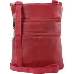 Steinmeister Echtledertasche - Elegante Damenhandtasche aus hochwertigem Echtleder. Mit verstellbarem Tragehenkel und mehreren Reißverschlussfächern bietet sie praktischen Stauraum für den Alltag.