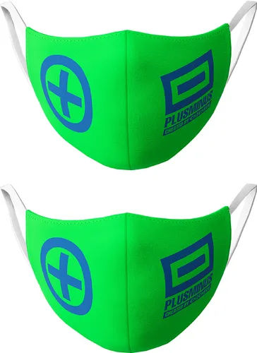 Chiemsee Mund-Nasen-Maske Behelfsmaske Alltagsmaske für Kinder grün 2 Stück